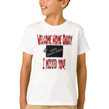 Personalisierter willkommener Zuhause-Vati USMC