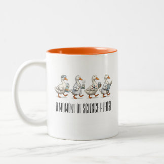 Personalisierter Wissenschaftslehrer - Ein Moment Zweifarbige Tasse
