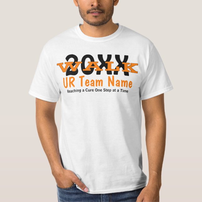 Personalisierter Wohltätigkeit-Weg-T - Shirt (Vorderseite)