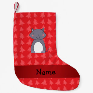 Personalisierter Wolfsrudel Kleiner Weihnachtsstrumpf