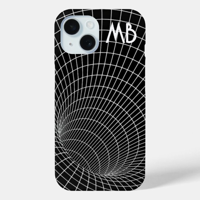 Personalisierter Wormhole-TelefonCase Case-Mate iPhone Hülle (Rückseite)
