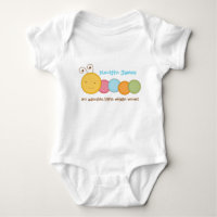 Personalisierter Wurm Baby One you Body Anzug