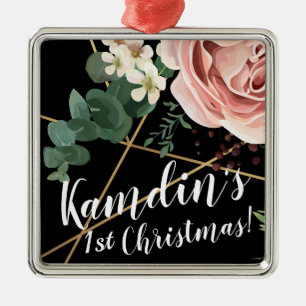 Personalisierter XMAS Ornament Geometrischer Garte