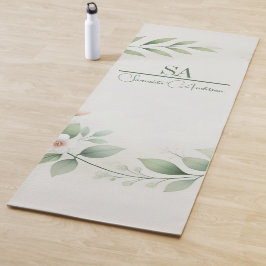 Personalisierter Yogamattel mit minimalistischer B Yogamatte