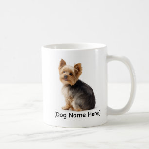 Personalisierter Yorkie „Ich Besitze Dich“ Kaffeetasse
