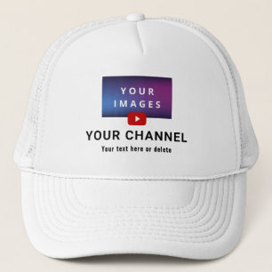 Personalisierter Youtube Channel Name Benutzerdefi Truckerkappe