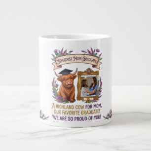 Personalisierter Zahnhygienikerin-Mutter-Abschluss Jumbo-Tasse