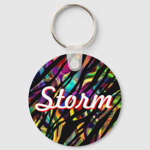 Personalisierter Zebra Design Schlüsselanhänger