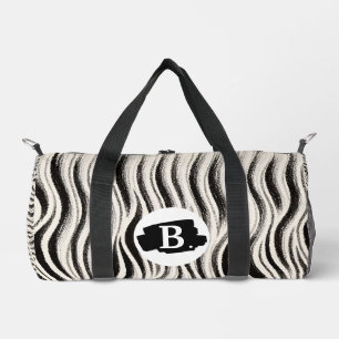 Personalisierter Zebrastreifen für kleine Duffelta Duffle Bag