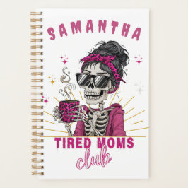 Personalisierter Zombie-Kaffee-Mama Club Quirky Planer