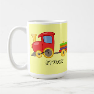 Personalisierter Zugbecher für Kinder Kaffeetasse