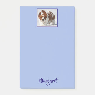 Personalisiertes 10" x 6" Posten-it® merkt Post-it Klebezettel