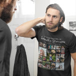 Personalisiertes 24-Foto Collage Memorial T-Shirt<br><div class="desc">Dieses Foto Collage Memorial-Shirt hat 24 Fotos,  kann für ihn oder sie sein,  ist perfekt für ein Beileid Geschenk oder Foto Tribute keepake. Das Begräbnishemd ist leicht zu personalisieren und die Stile,  Größe und Schriftart des Schriftartes können durch einen Klick auf den entsprechenden Link nach der Personalisierung verändert werden.</div>