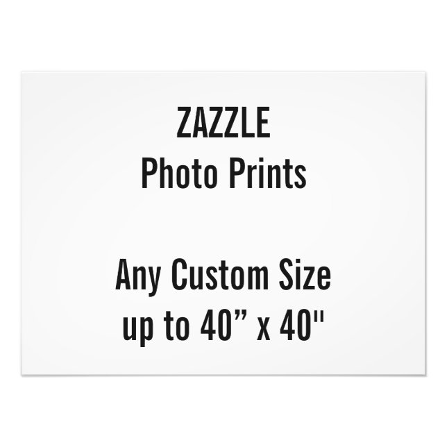 Personalisiertes 24" x 18" Foto Print, oder benutz (Vorne)