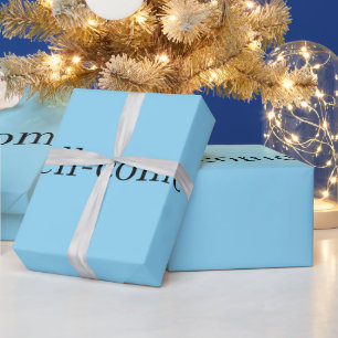 Personalisiertes 29 x 60 Fuß Geschenkpapier, Matt Geschenkpapier