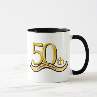 Personalisiertes 50. Jahrestags-Geschenk Tasse