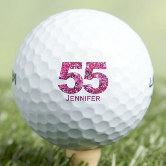 Personalisiertes 55. Geschenk für Freunde - Floren Golfball (Von Creator hochgeladen)