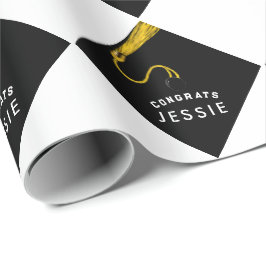 Personalisiertes Abschluss-Geschenkpapier Geschenkpapier