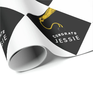 Personalisiertes Abschluss-Geschenkpapier Geschenkpapier