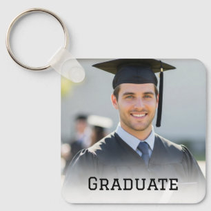 Personalisiertes Abschlussfoto-Erinnerungsgeschenk Schlüsselanhänger