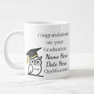 Personalisiertes Abschlussgeschenk für Sie – Benut Jumbo-Tasse