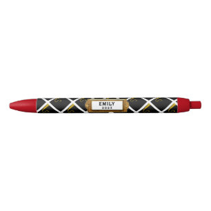 Personalisiertes Abschlussgeschenk Schwarzer Tinte Kugelschreiber