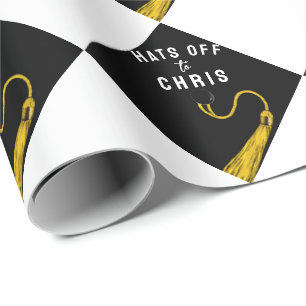 Personalisiertes Abschlussgeschenk-Verpackungspapi Geschenkpapier