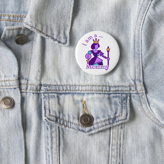 Personalisiertes abstraktes Mutter-Design mit indi Button (Beispiel)