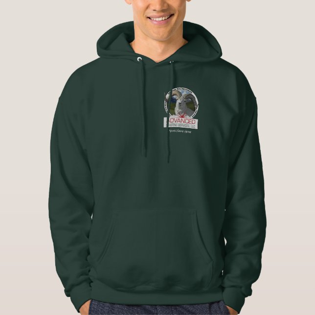 Personalisiertes Advanced Blade Polychrome Hoodie (Vorderseite)