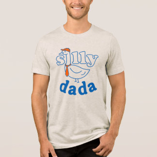 Personalisiertes albernes Dada-Shirt Lustiges Vate Tri-Blend Shirt