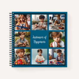 Personalisiertes All-Occasion-Notebook mit 8 Fotos Notizbuch