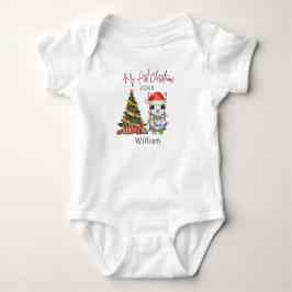 Personalisiertes Alpaka Lama Baby Strampler