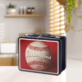 Personalisiertes AltBaseball Metall Brotdose