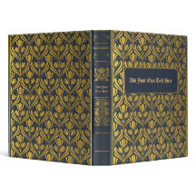Personalisiertes Altbuch 3-Ring Binder