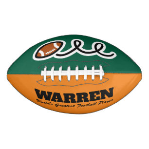 Personalisiertes amerikanisches Fußballgeschenk Football