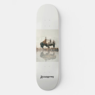 Personalisiertes amerikanisches Skateboard