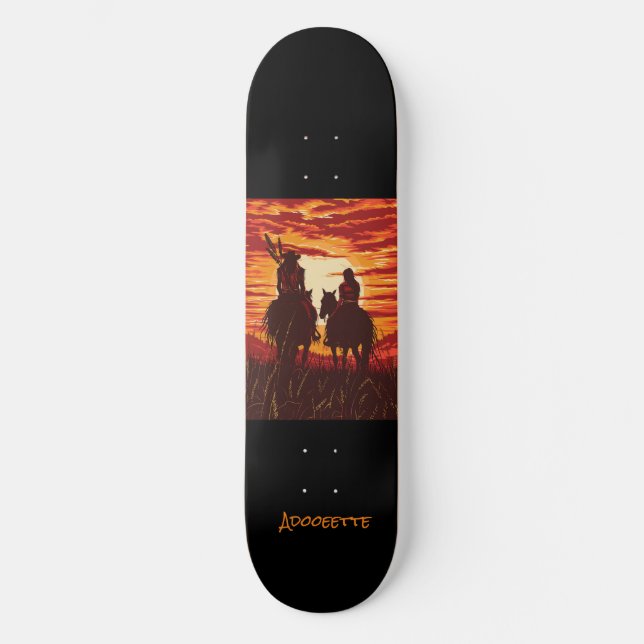 Personalisiertes amerikanisches Skateboard (Vorderseite)