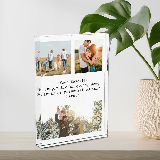 Personalisiertes Angebot 3 Foto-Block Fotoblock (Von Creator hochgeladen)