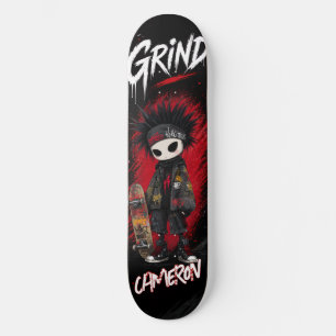 Personalisiertes Anime Emo Graffiti Urban Skateboa Skateboard