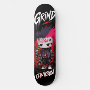 Personalisiertes Anime Punk Graffiti Urban Skatebo Skateboard