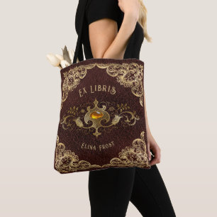 Personalisiertes Antikes Ex Libris Buchzeichen Pol Tasche