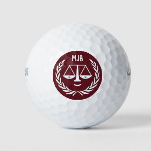 Personalisiertes Anwaltgeschenk Golfball