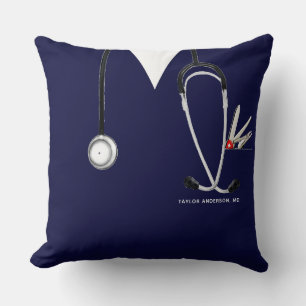 personalisiertes Arztgeschenk Kissen