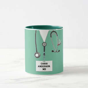 Personalisiertes Arztgeschenk Tasse