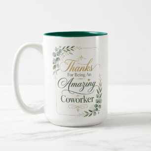 Personalisiertes Ausscheiden eines außergewöhnlich Zweifarbige Tasse