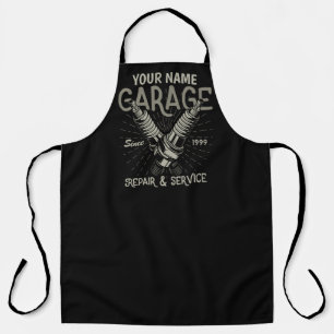 Personalisiertes Auto Mechanische Garage Retro Spa Schürze