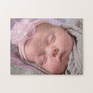 Personalisiertes Baby-Foto-Puzzlespiel