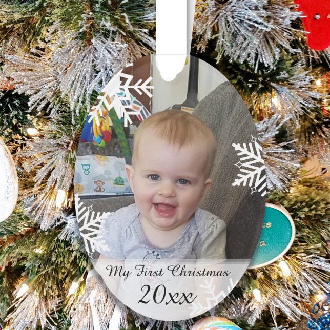 Personalisiertes Baby Foto Weihnachten Keepake Ornament (Von Creator hochgeladen)