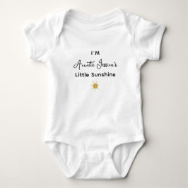 Personalisiertes Baby-Geschenk für Neffe Tante Baby Strampler