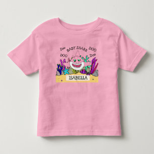 Personalisiertes Baby Shark Baby Kleinkind T-shirt